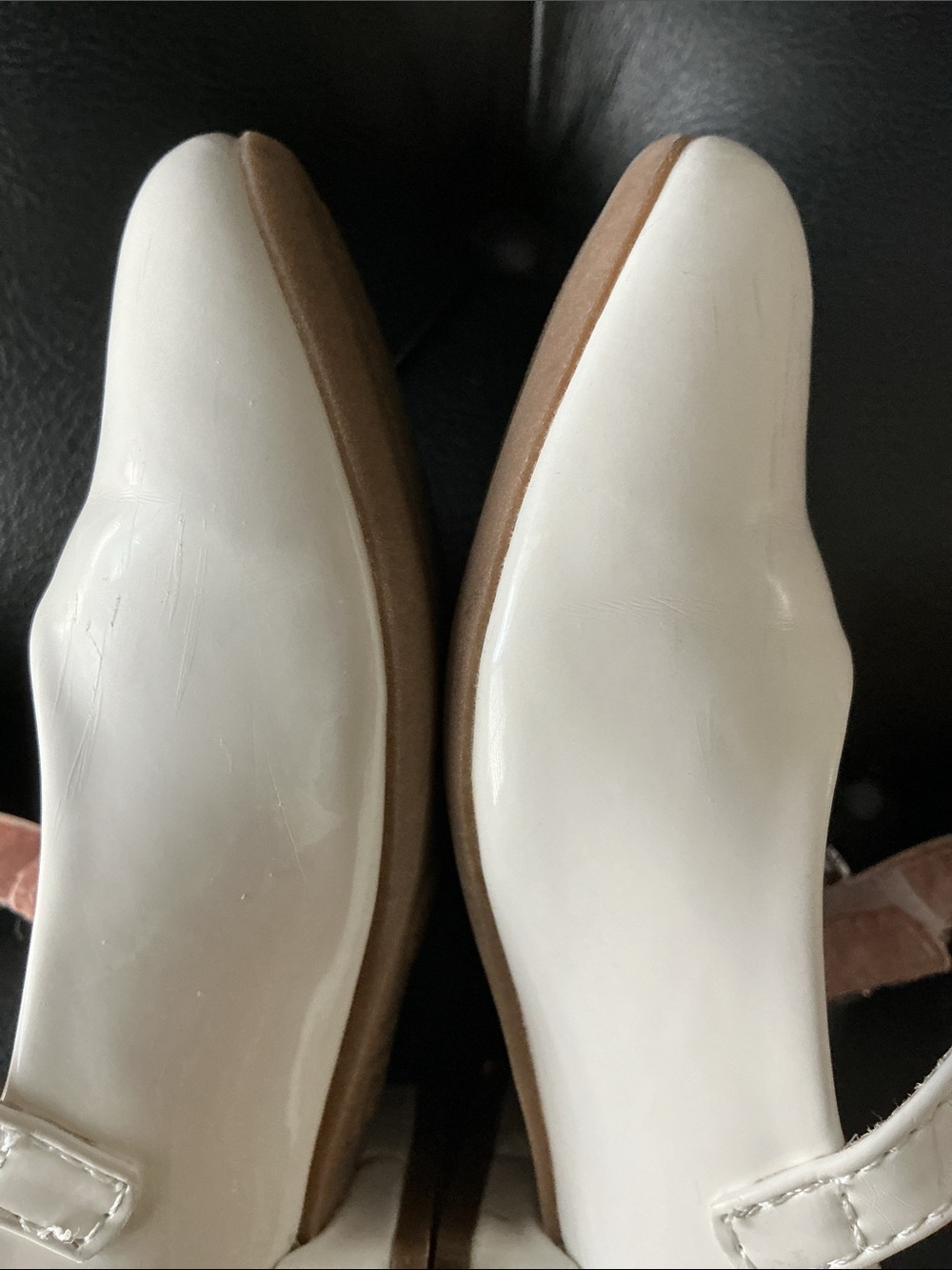 Girls -Sz 9- Mary Jane SHOES Bundle Toddler ~ 3 Pairs - White, Black, Pink - Picture 5 of 16